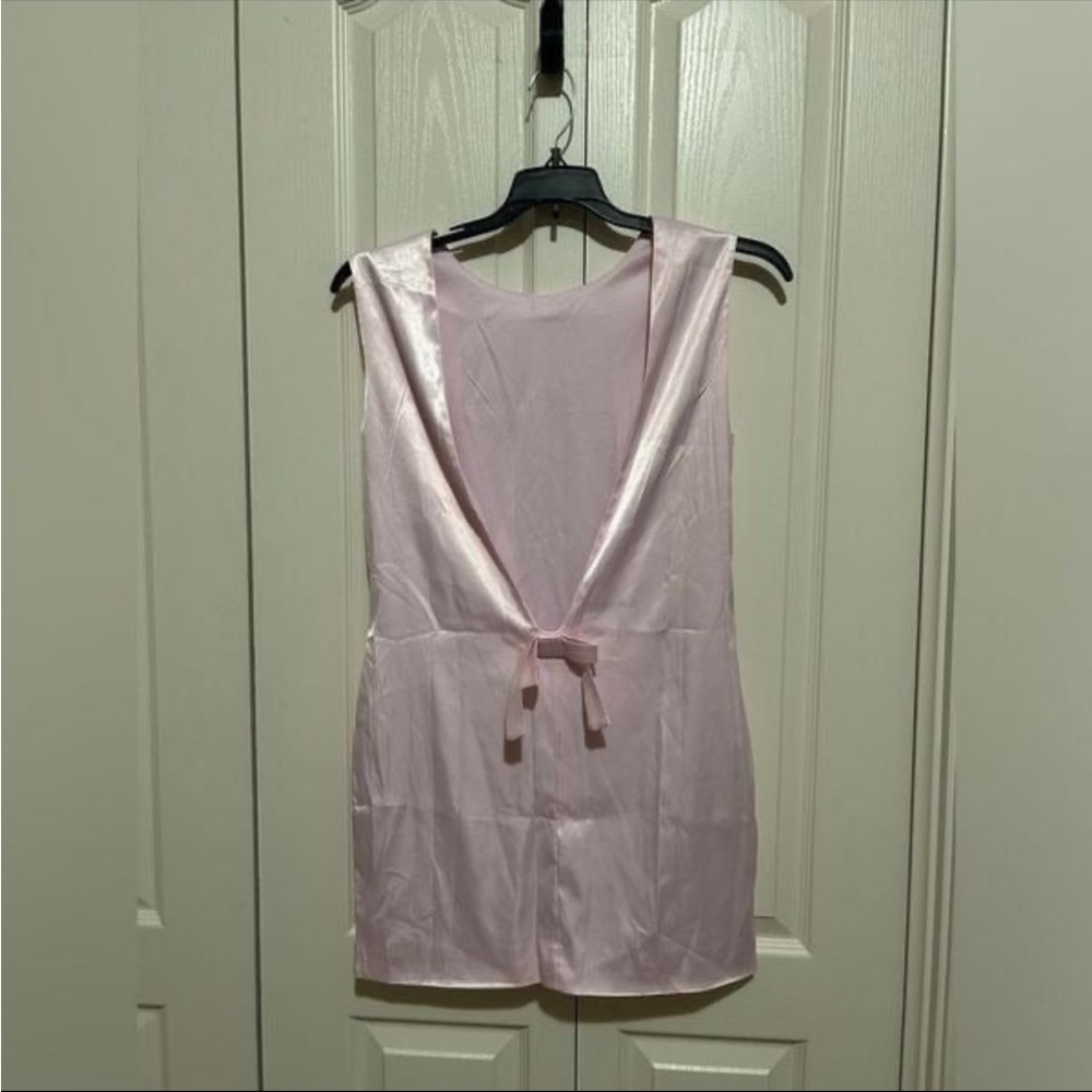 Tie Neck Dress Backless Dresses Sleeveless